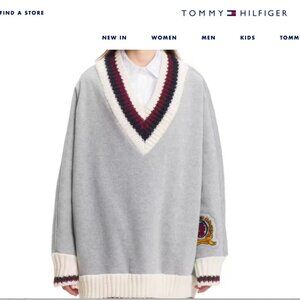 Tommy Hilfiger Luxury Fleece Cricket Jumper